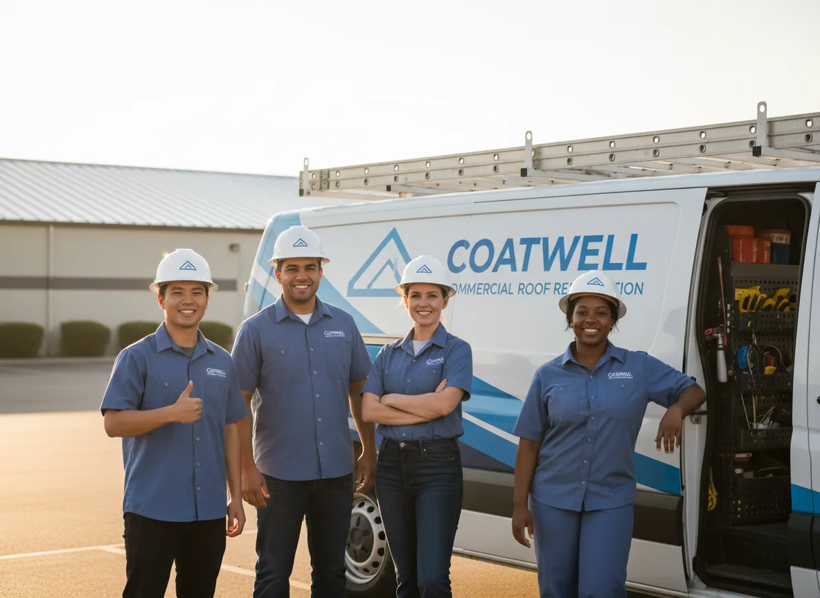 Commercial roof coating company in Camp Douglas, WI